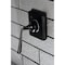 Kingston Brass KS3040ZL Single-Handle Three-Way Diverter Valve with Trim Kit, Matte Black KS3040ZL - alternate 5